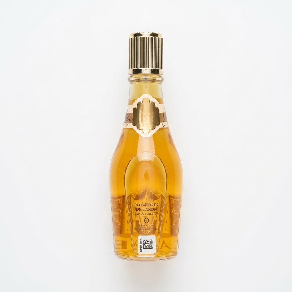 Eau De Toilette Perfume — Flat Lay - Back | Generated by Modelize