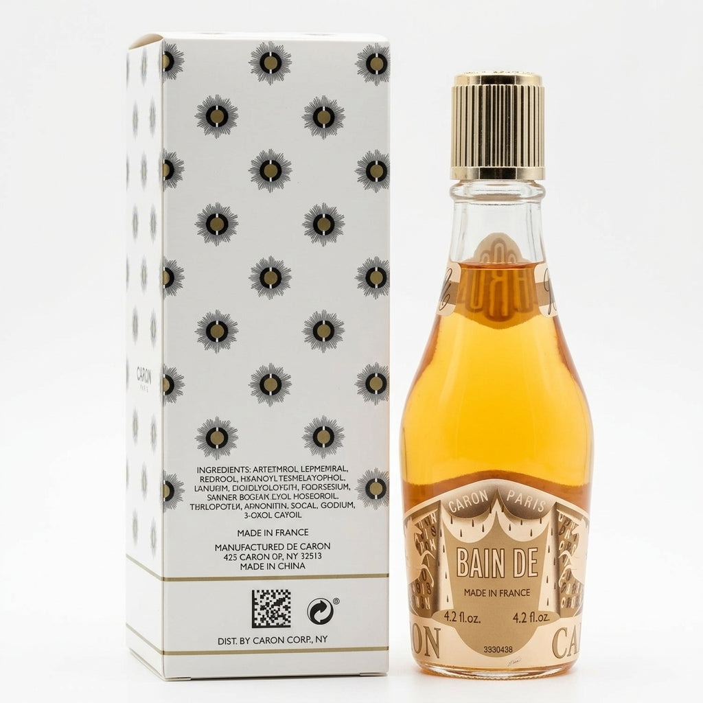 Fragrance / Eau De Toilette — Studio - Back View | Generated by Modelize