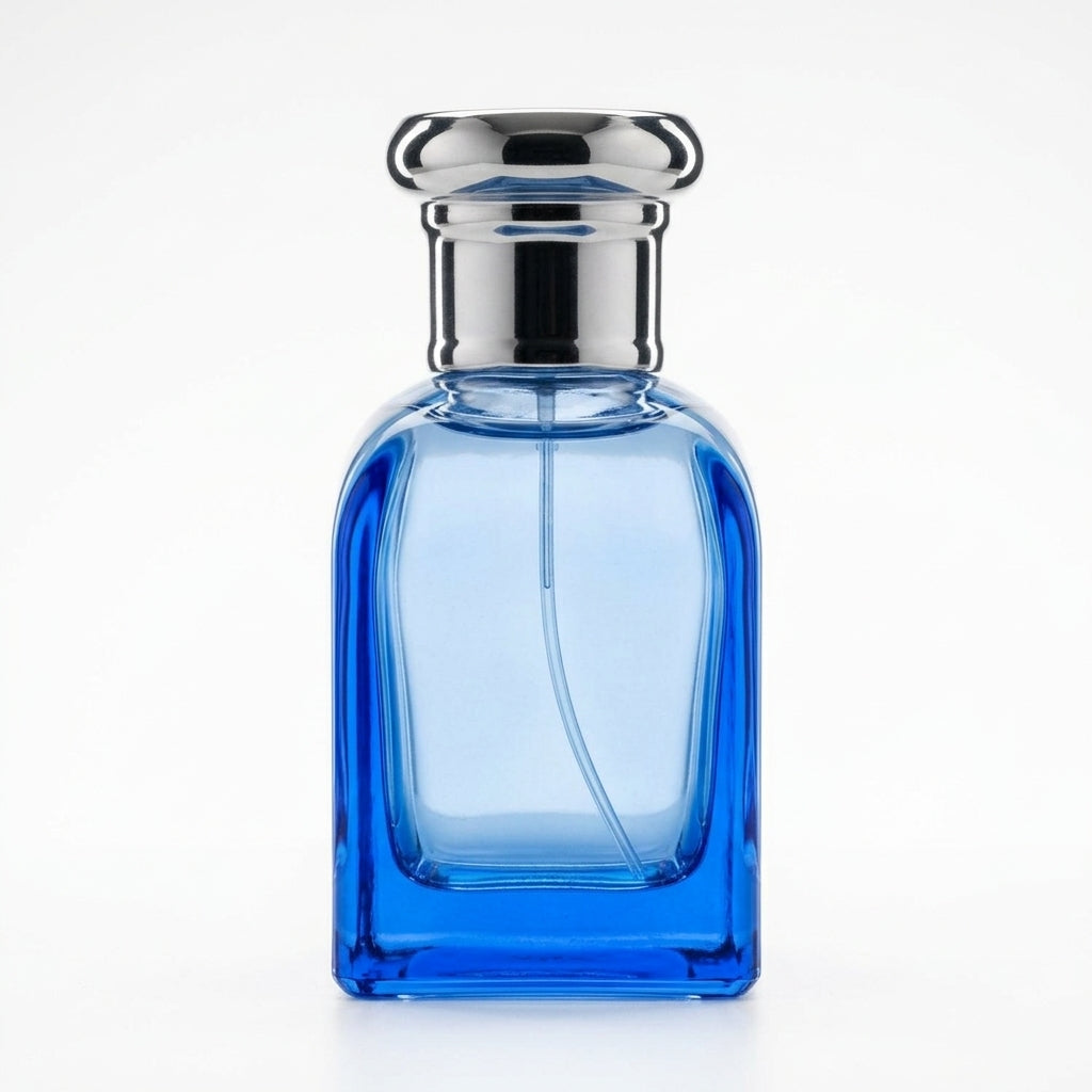 Perfume bottle — Studio - Side View | Generated by Modelize