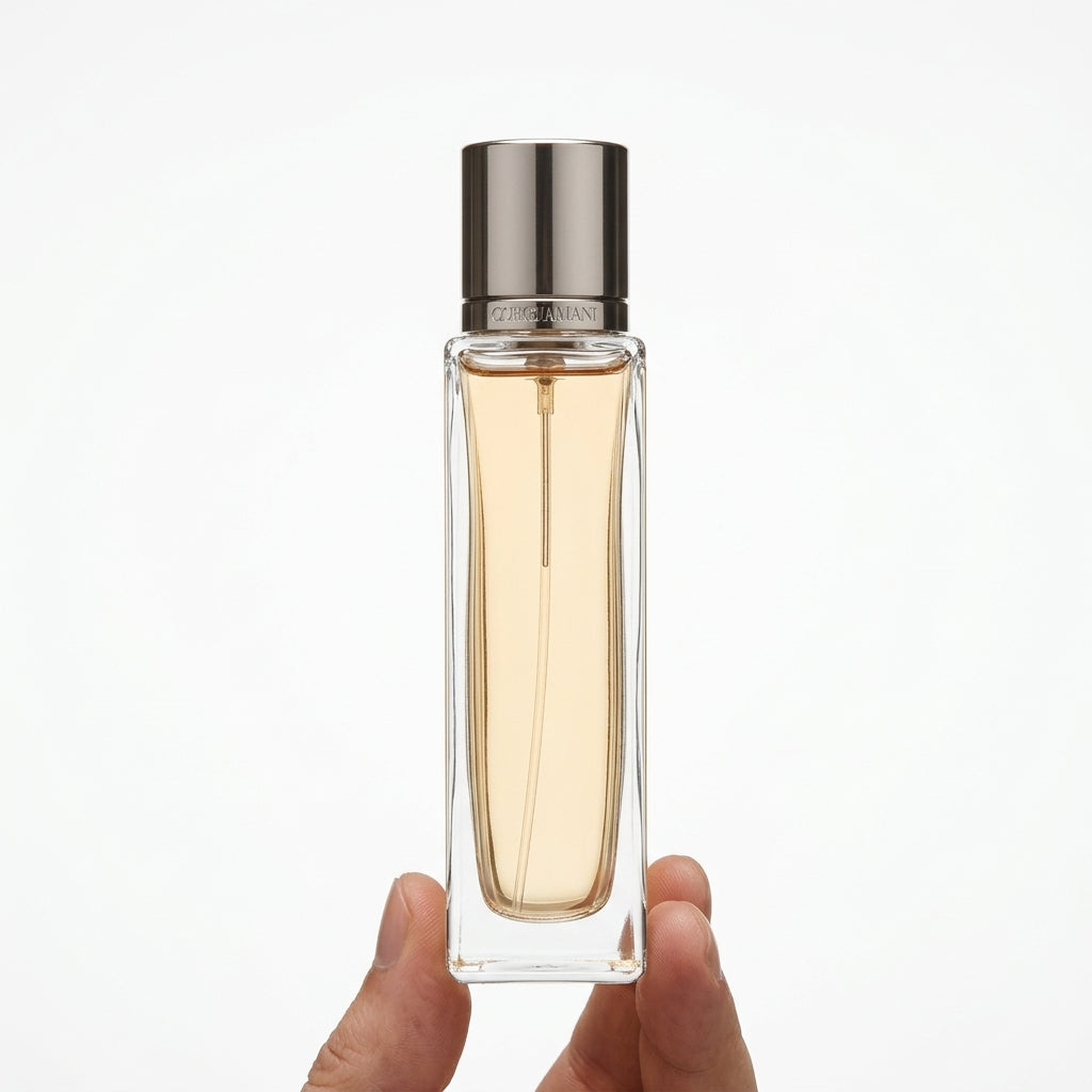 Eau De Toilette Spray — Studio - Side View | Generated by Modelize