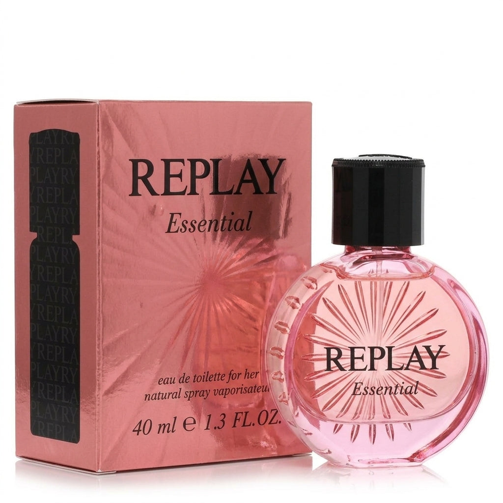 Perfume bottle and packaging — Studio - Side View | Generated by Modelize
