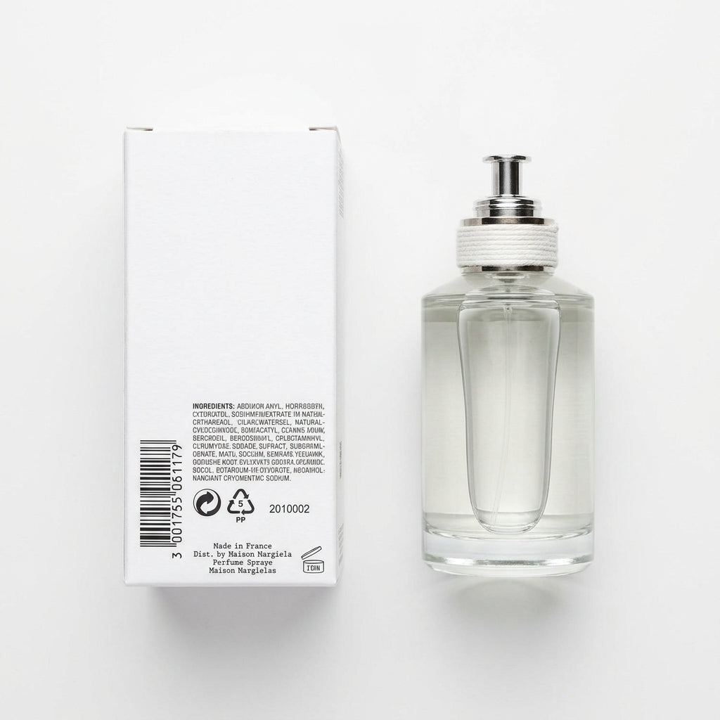 Fragrance — Flat Lay - Back | Generated by Modelize