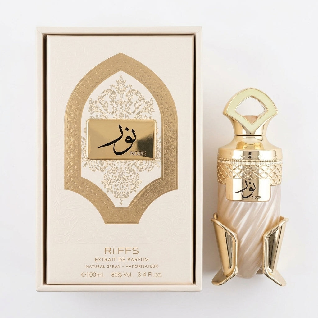 Fragrance / Perfume — Flat Lay - Front | Generated by Modelize
