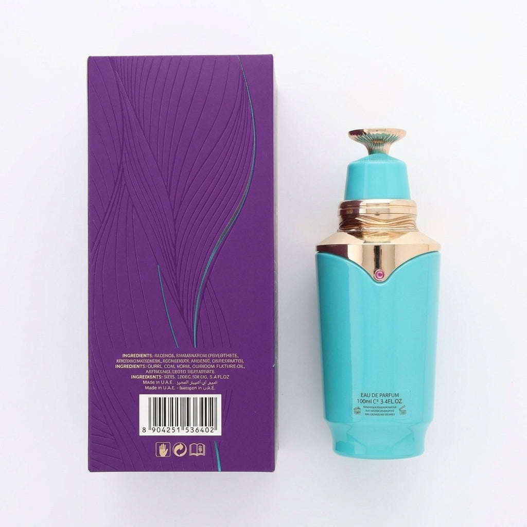 Eau De Parfum — Flat Lay - Back | Generated by Modelize