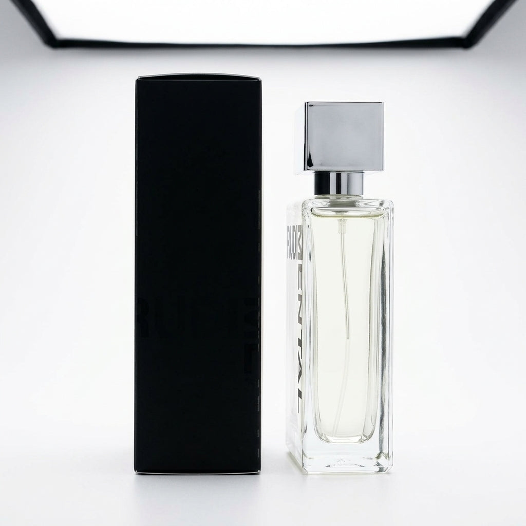 Eau De Toilette Fragrance — Studio - Side View | Generated by Modelize