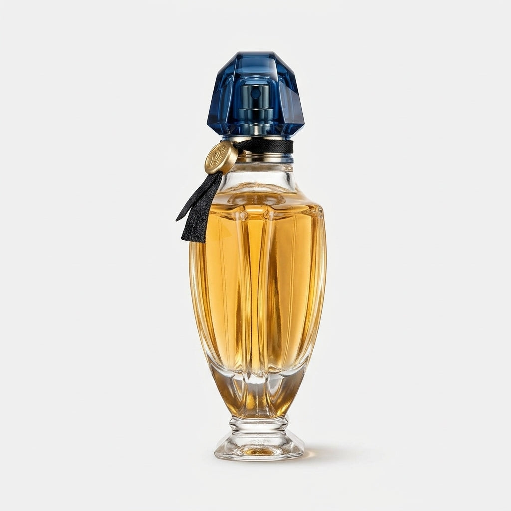 Eau De Parfum fragrance — Studio - Side View | Generated by Modelize