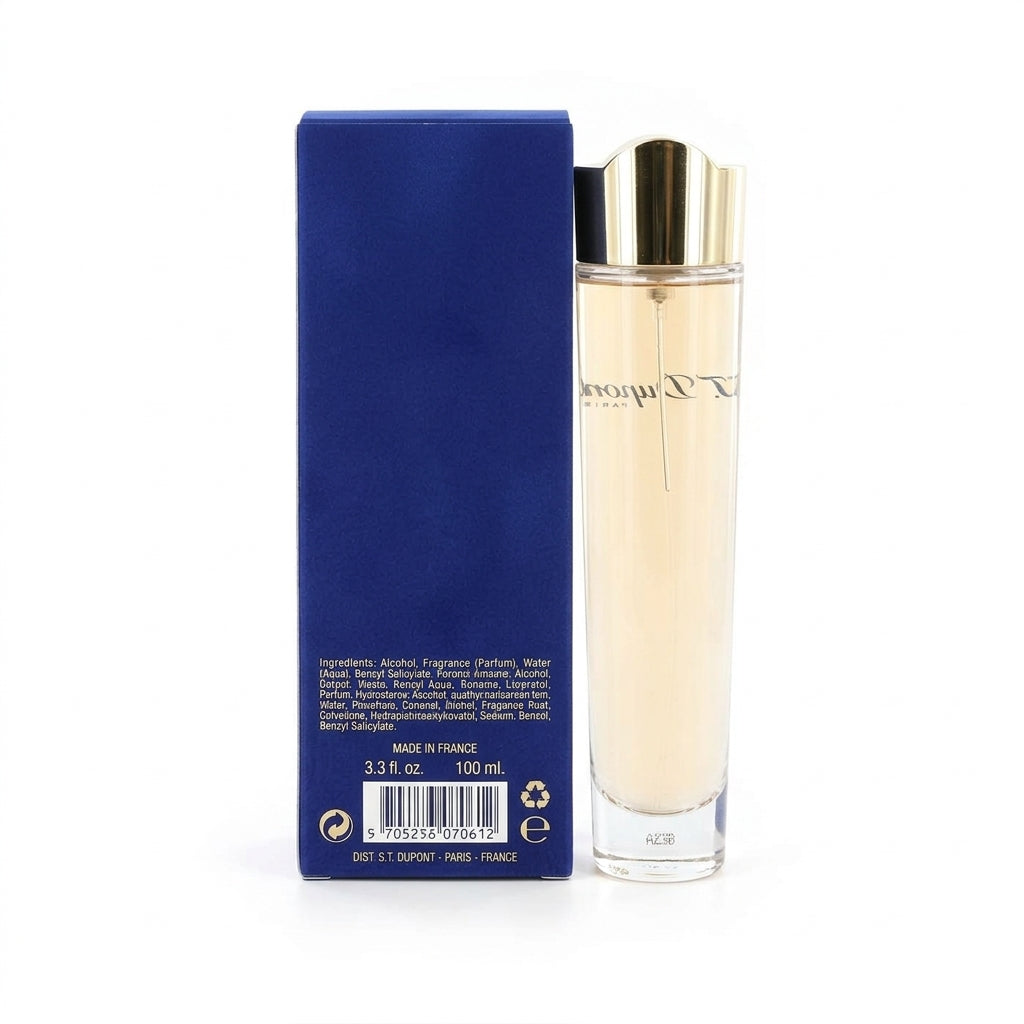 Perfume and Box — Studio - Back View | Generated by Modelize
