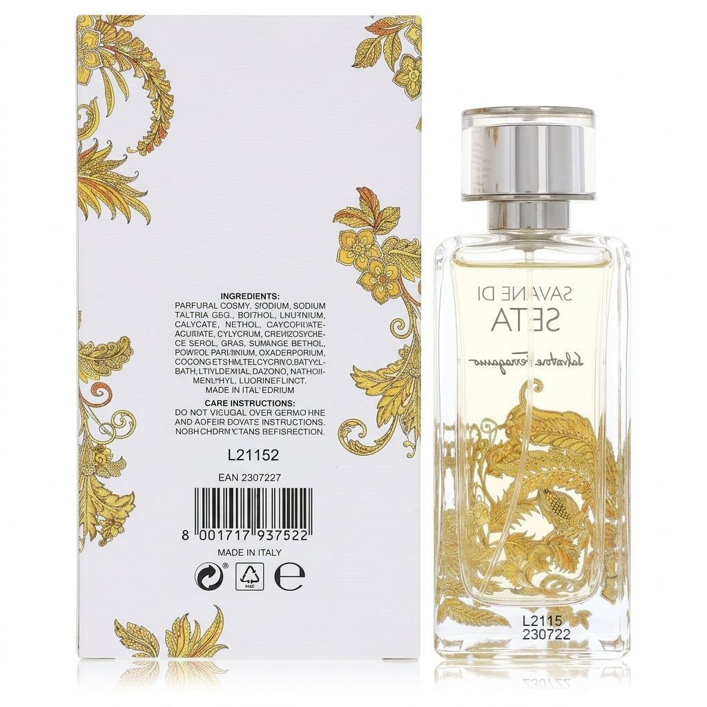 Eau De Parfum — Flat Lay - Back | Generated by Modelize