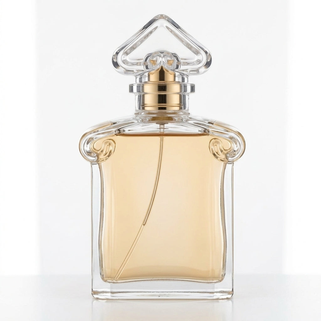 Perfume bottle — Studio - Back View | Generated by Modelize