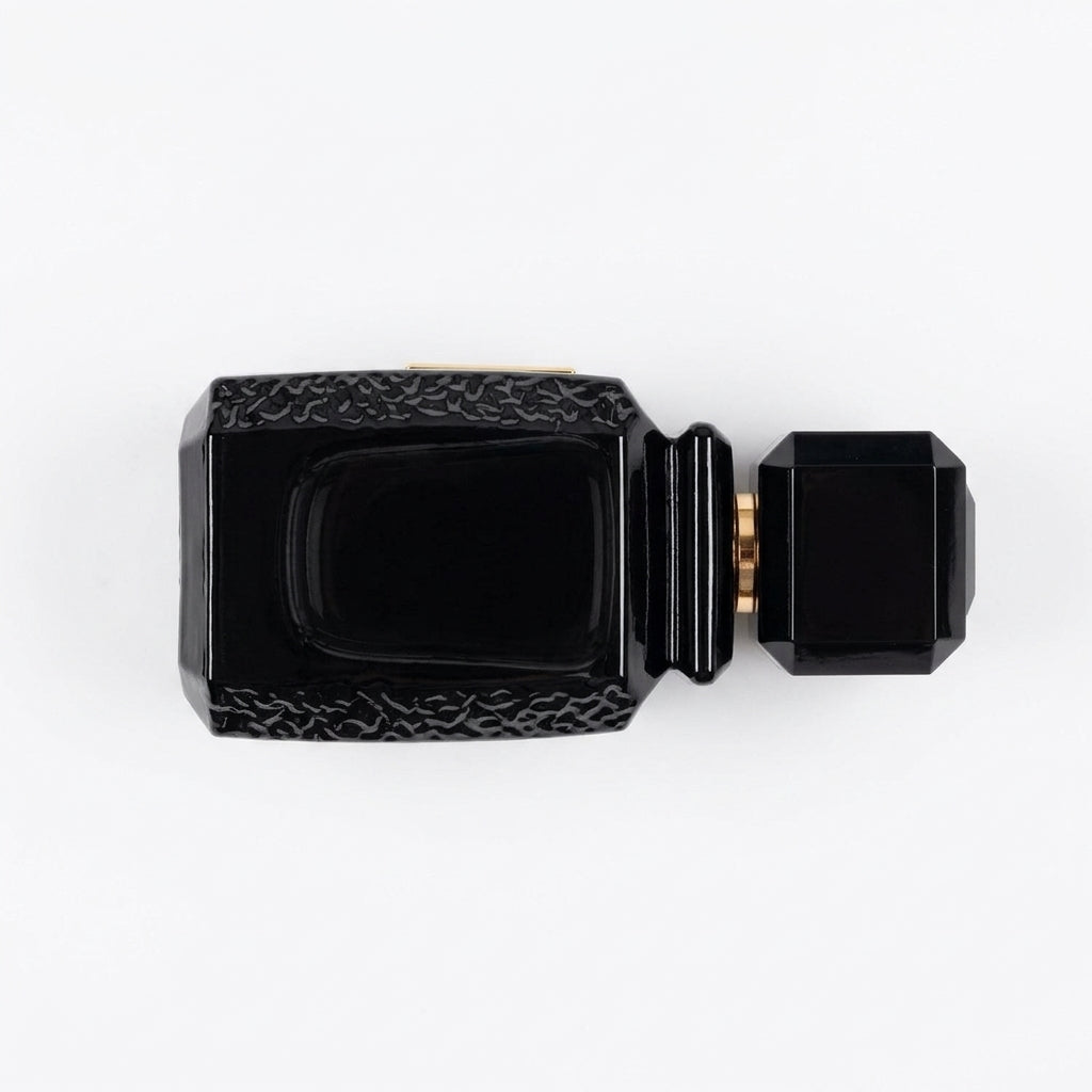 Fragrance Bottle — Flat Lay - Back | Generated by Modelize