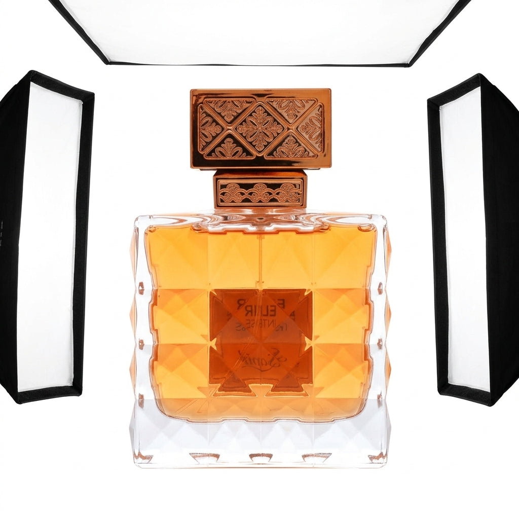 Eau De Parfum Spray — Studio - Back View | Generated by Modelize