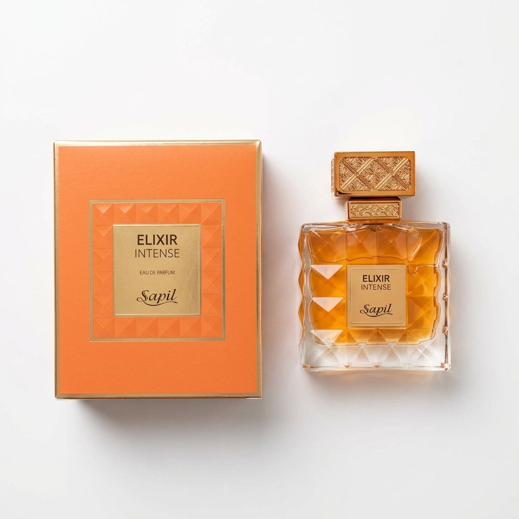Eau De Parfum — Flat Lay - Back | Generated by Modelize