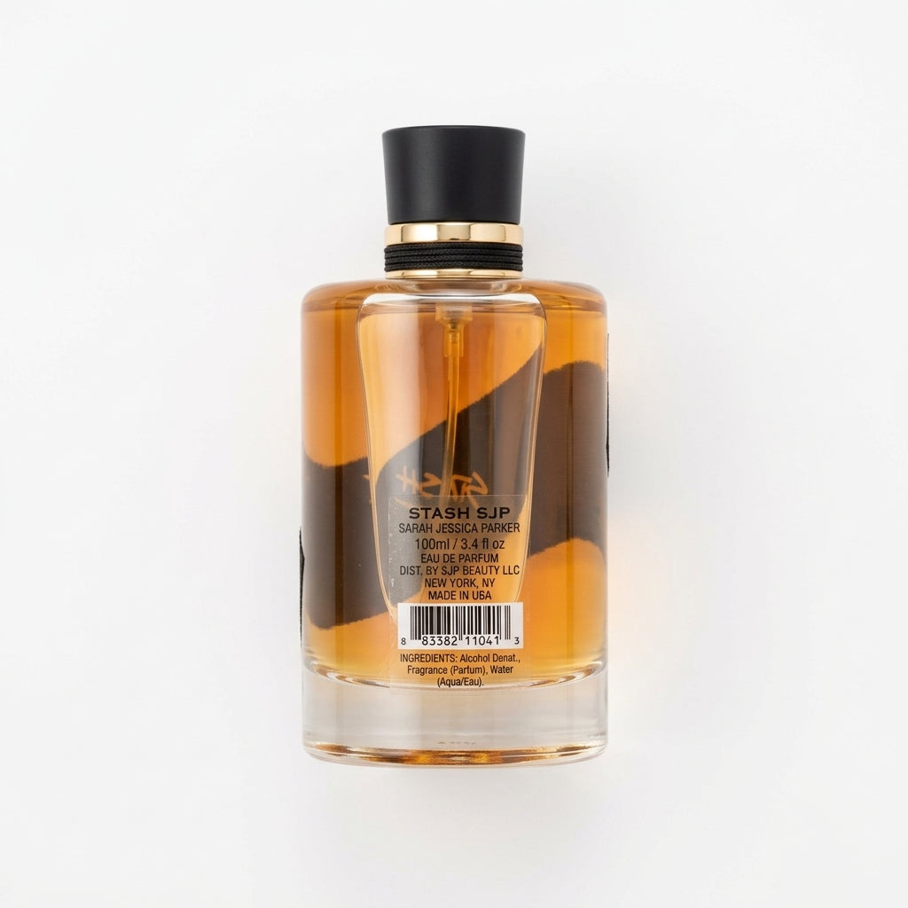 Eau De Parfum — Flat Lay - Back | Generated by Modelize