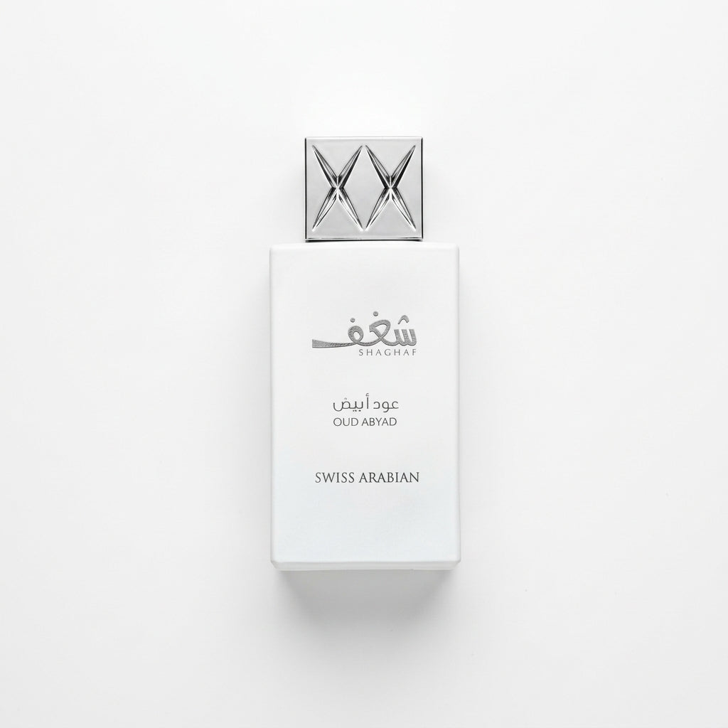 Fragrance Bottle — Flat Lay - Front | Generated by Modelize