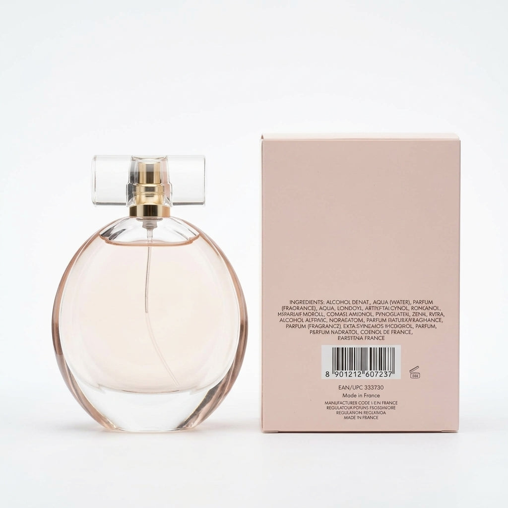 Perfume — Studio - Back View | Generated by Modelize