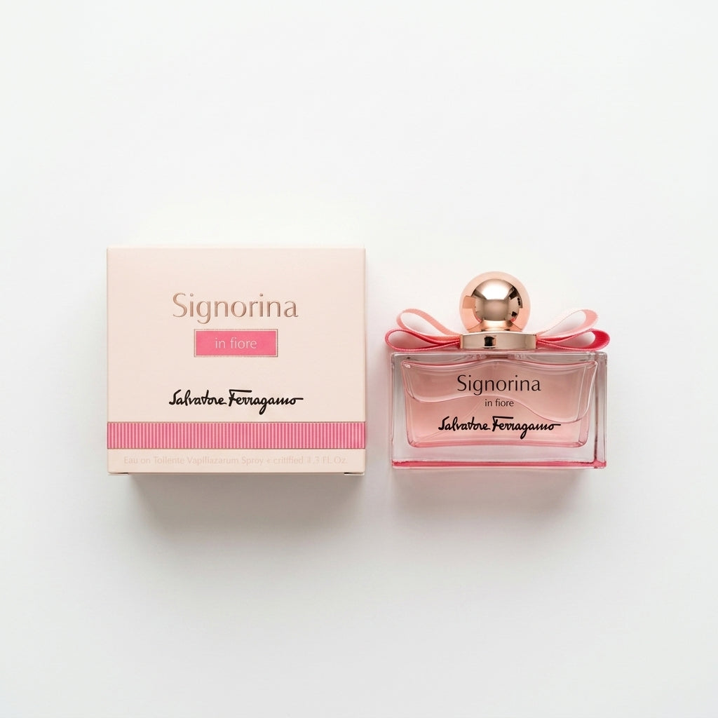 Eau De Toilette Perfume — Flat Lay - Front | Generated by Modelize