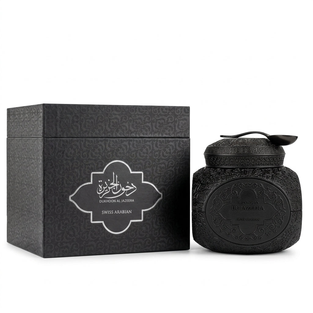 Bakhoor Incense Set — Studio - Side View | Generated by Modelize