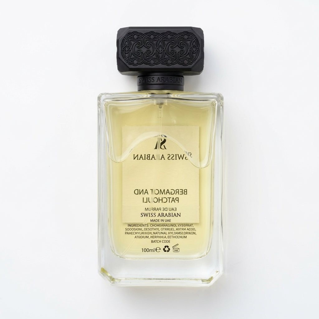 Eau De Parfum — Flat Lay - Back | Generated by Modelize
