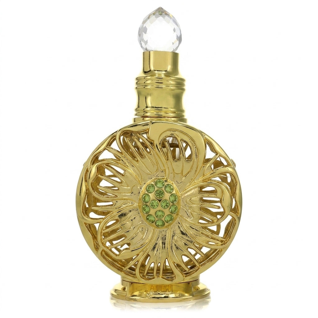 Perfume Bottle — Studio - Back View | Generated by Modelize