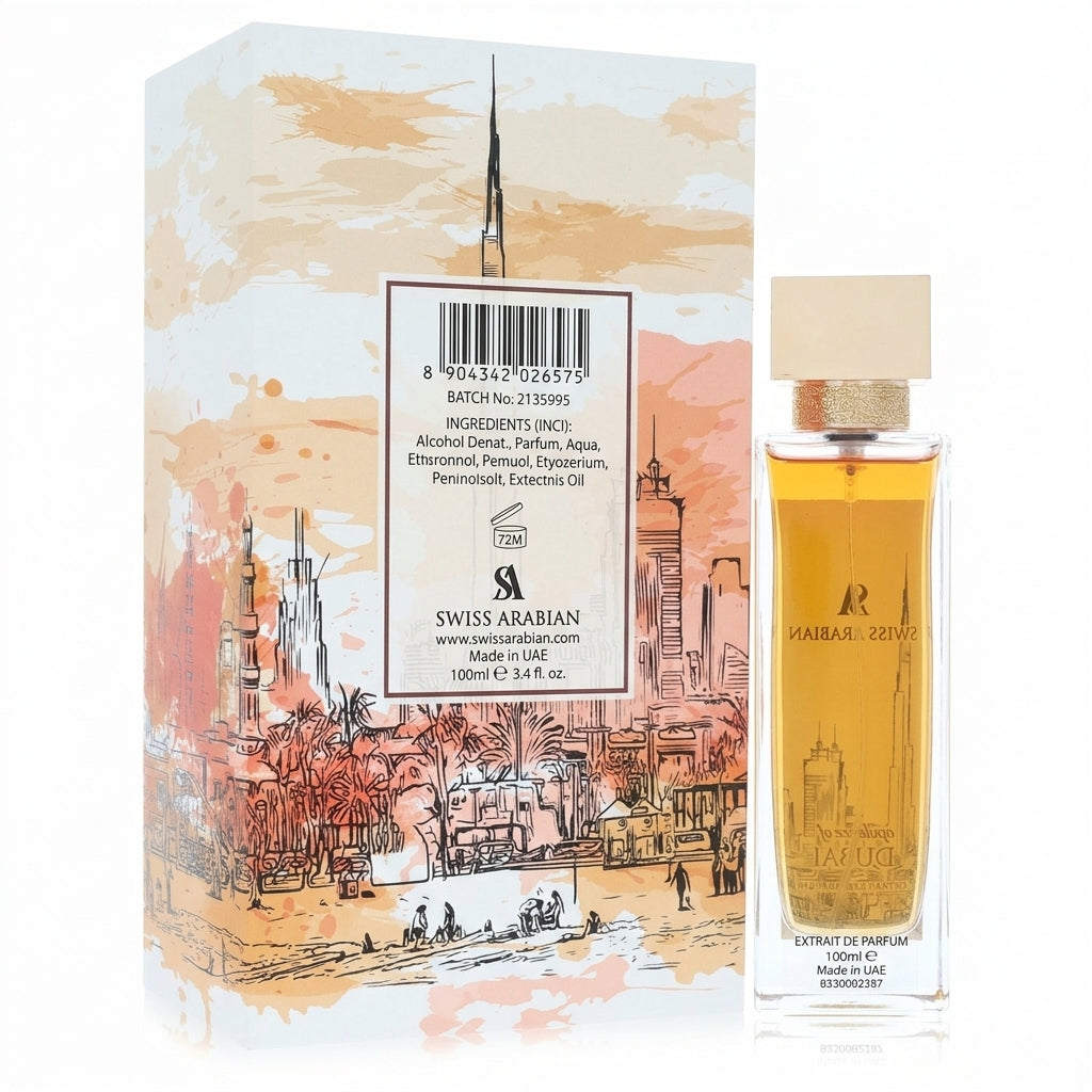 Extrait de Parfum — Studio - Back View | Generated by Modelize