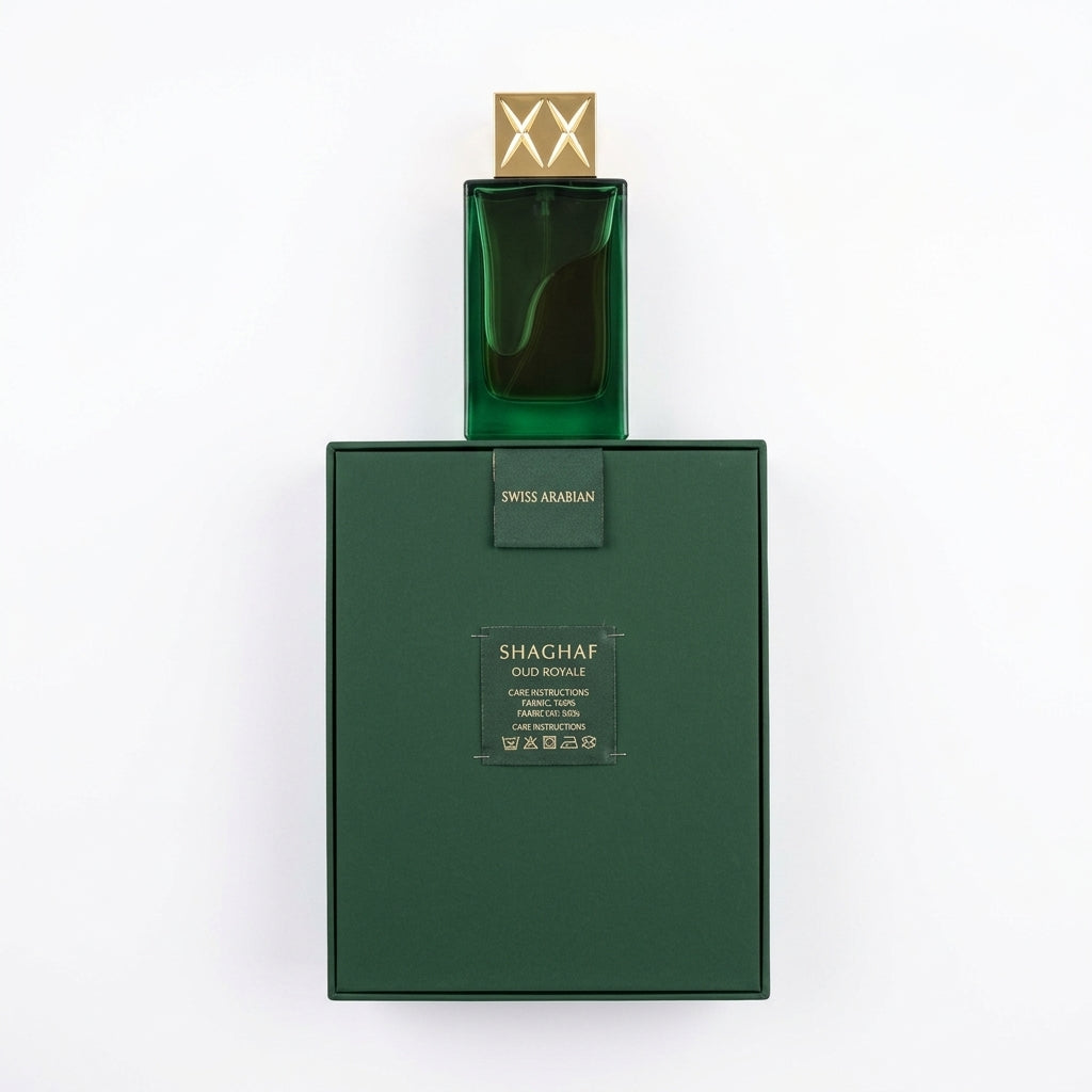 Eau De Parfum Spray — Flat Lay - Back | Generated by Modelize