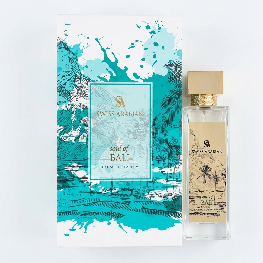 Extrait De Parfum Spray — Flat Lay - Back | Generated by Modelize