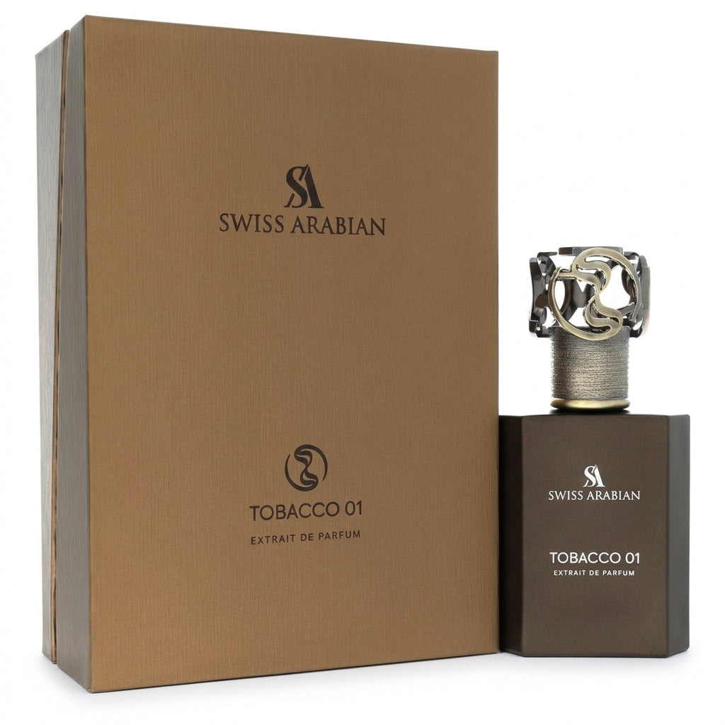 Extrait De Parfum and presentation box — Studio - Clean | Generated by Modelize