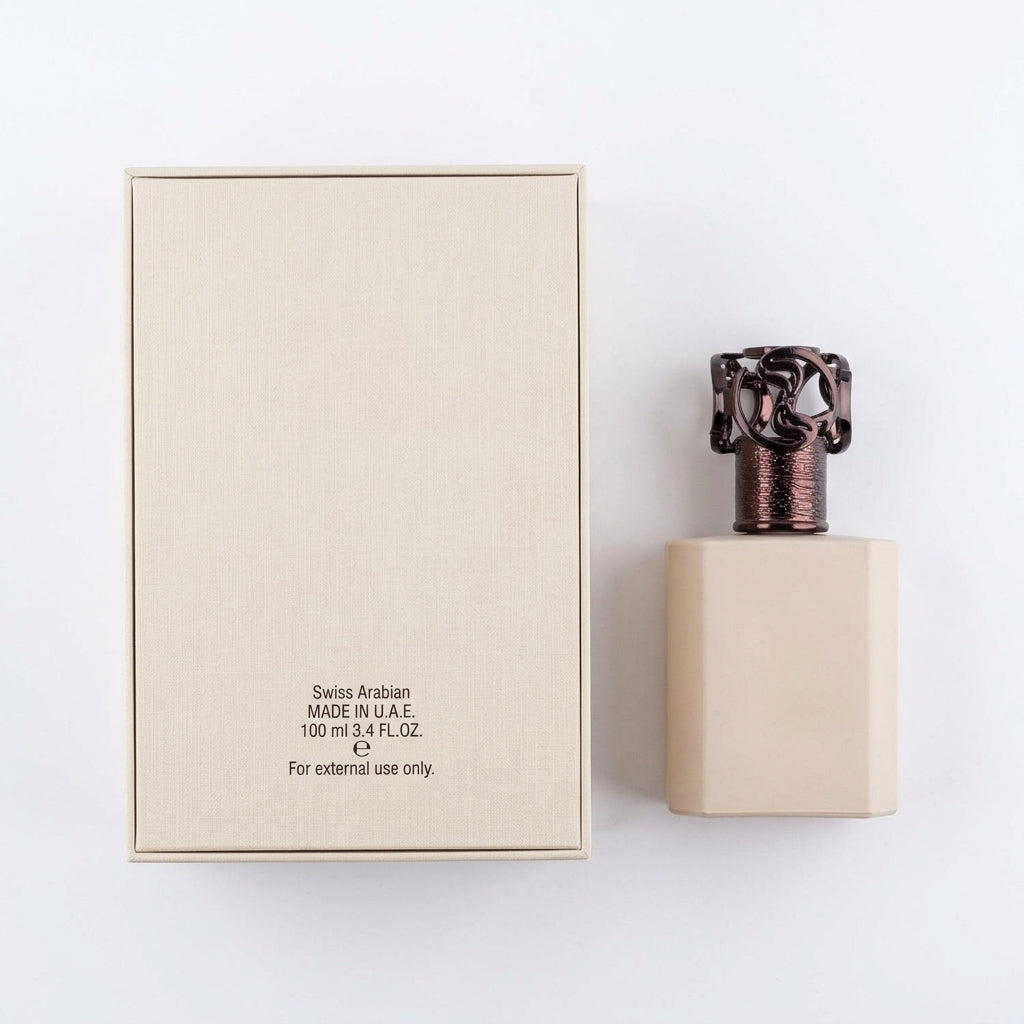 Fragrance (Extrait De Parfum) — Flat Lay - Back | Generated by Modelize
