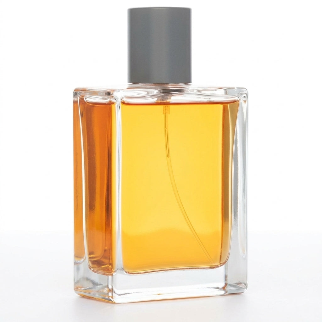 Fragrance bottle — Studio - Back View | Generated by Modelize