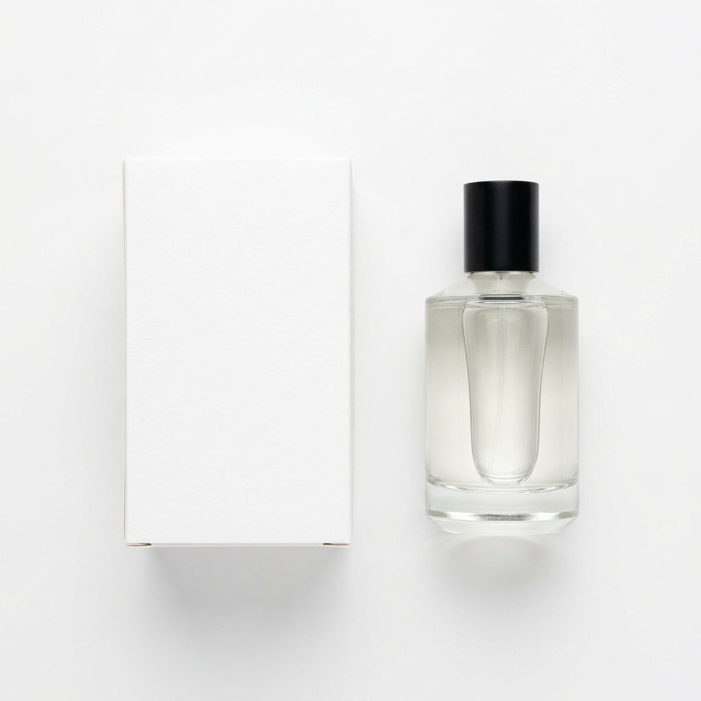 Luxury Fragrance — Flat Lay - Back | Generated by Modelize
