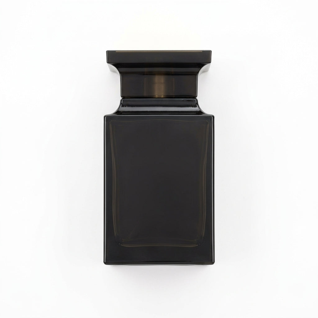 Luxury Perfume — Flat Lay - Back | Generated by Modelize