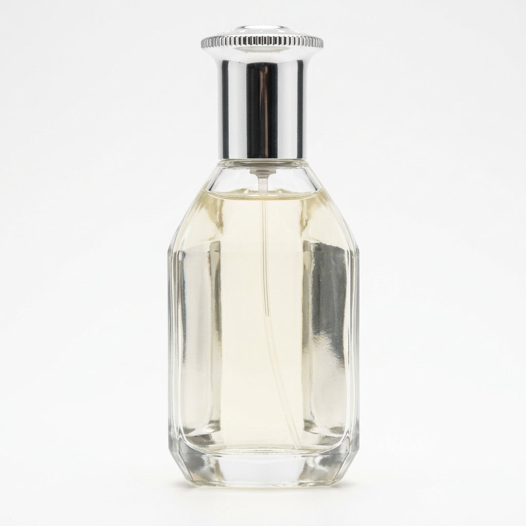 Fragrance bottle — Studio - Back View | Generated by Modelize