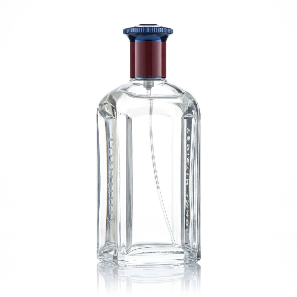 Fragrance bottle — Studio - Back View | Generated by Modelize