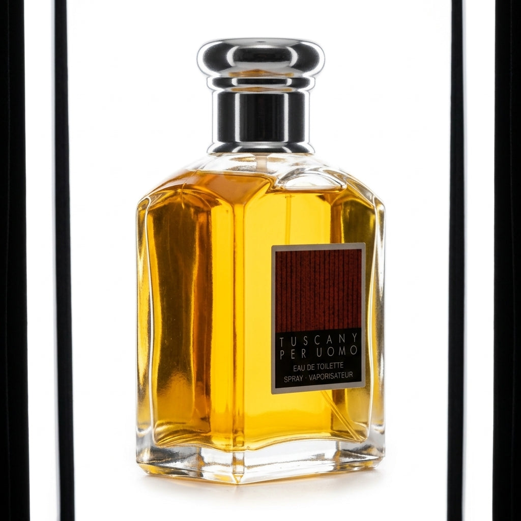Fragrance bottle — Studio - Side View | Generated by Modelize
