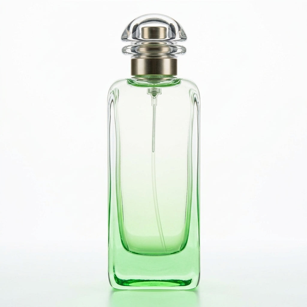 Perfume bottle — Studio - Back View | Generated by Modelize