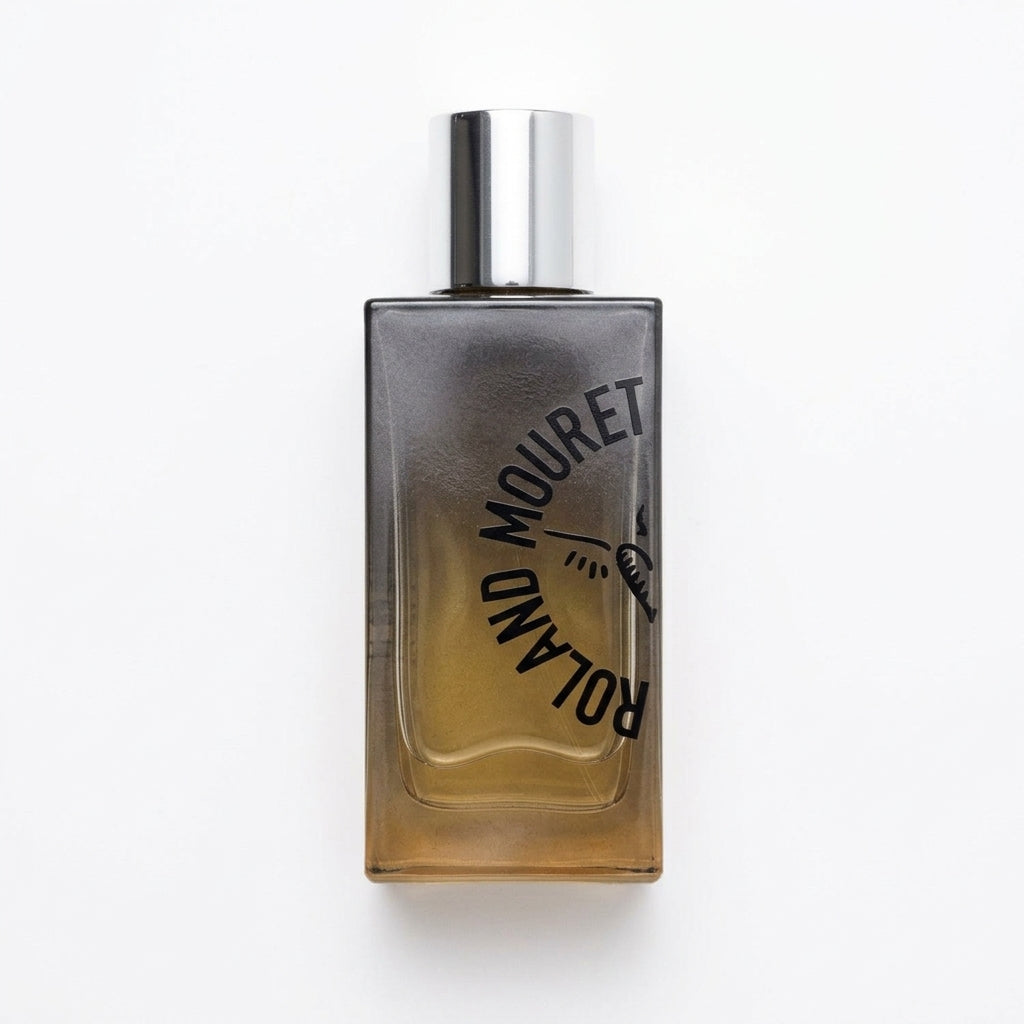 Perfume Bottle — Flat Lay - Front | Generated by Modelize