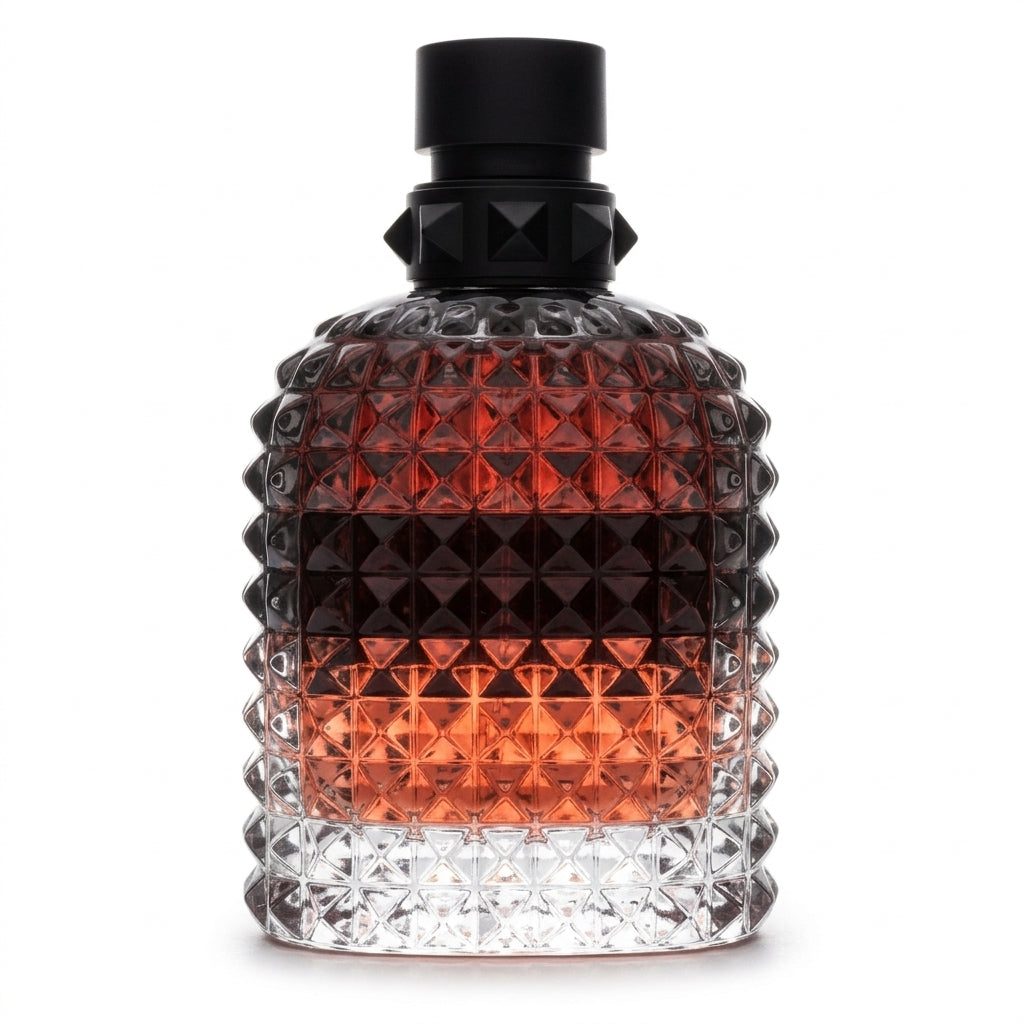 Fragrance bottle — Studio - Side View | Generated by Modelize