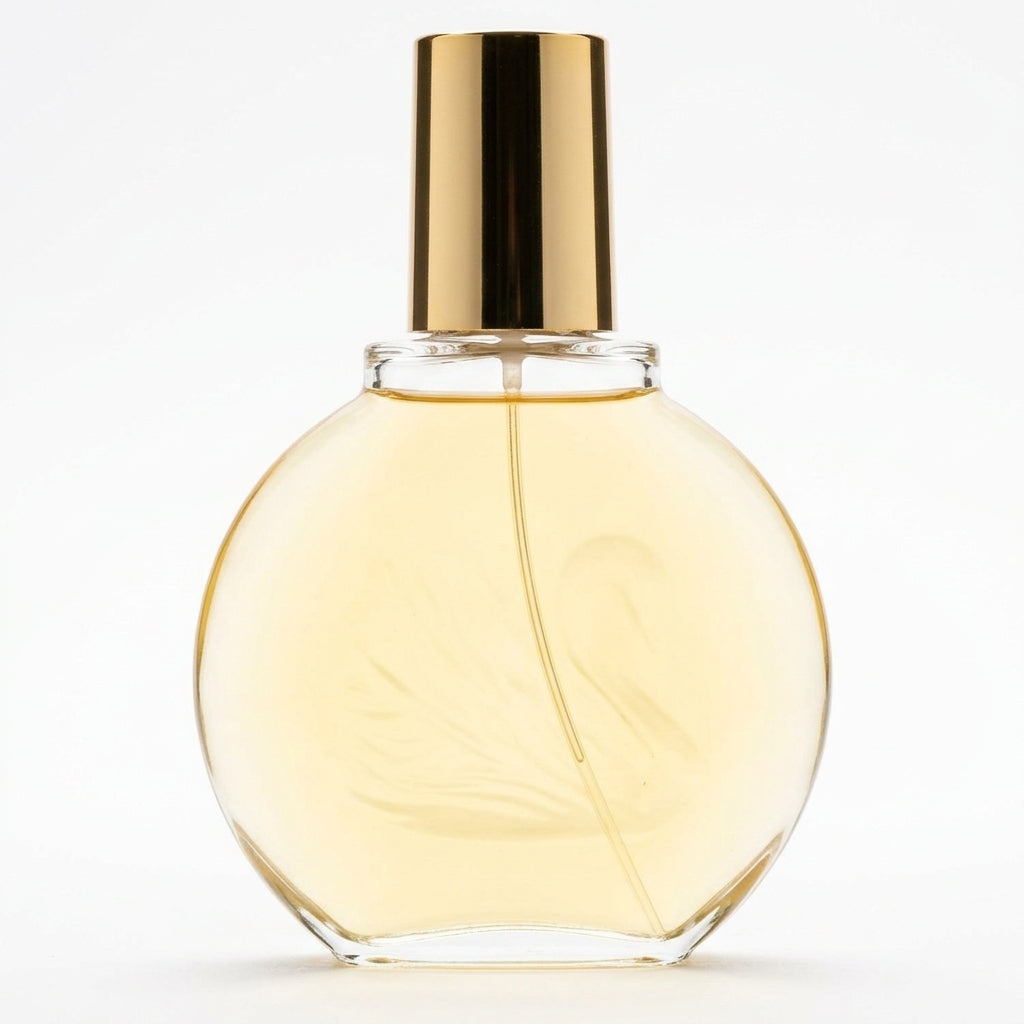 Perfume bottle — Studio - Back View | Generated by Modelize