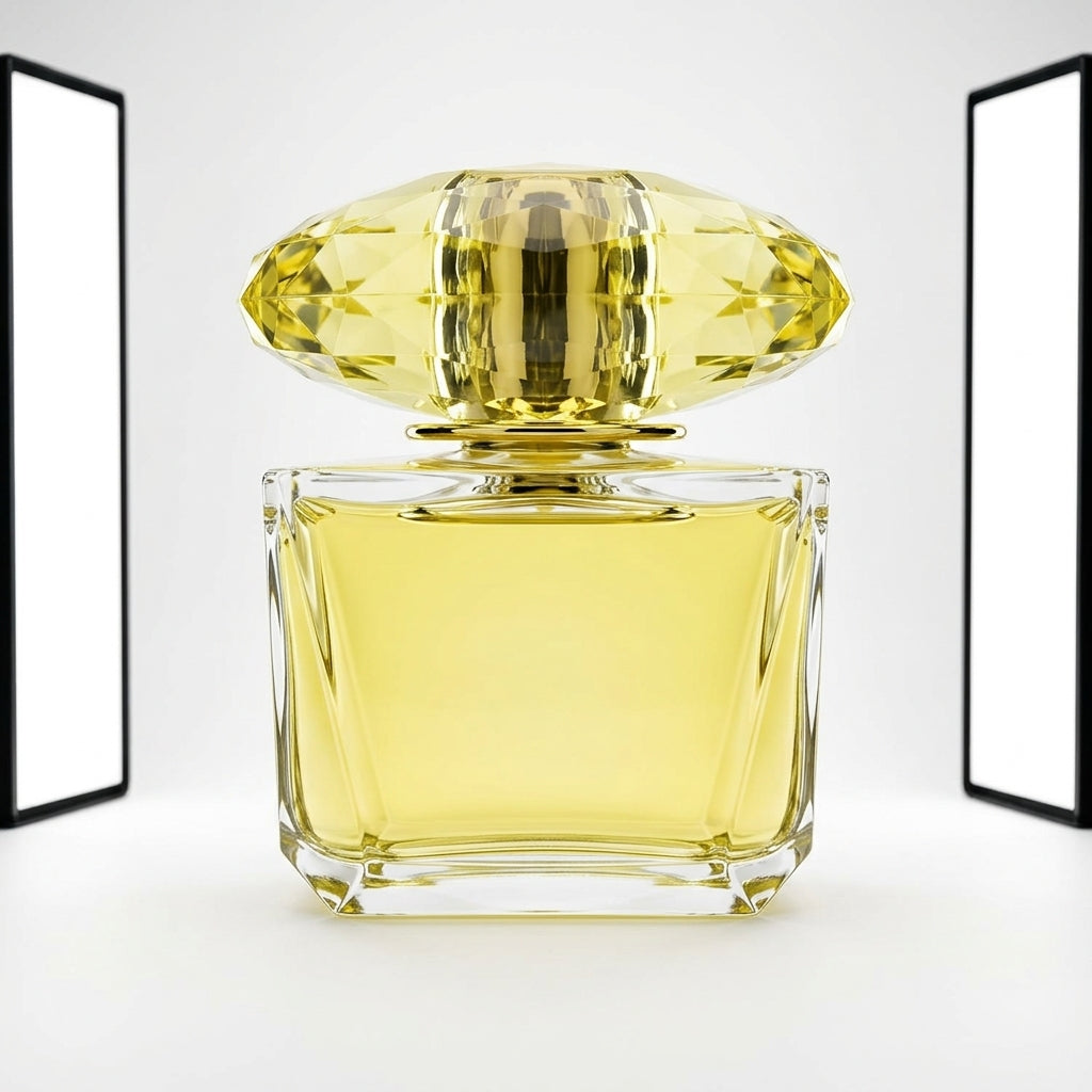Perfume / Eau De Toilette — Studio - Back View | Generated by Modelize