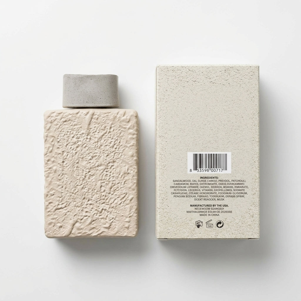 Eau De Parfum — Flat Lay - Back | Generated by Modelize