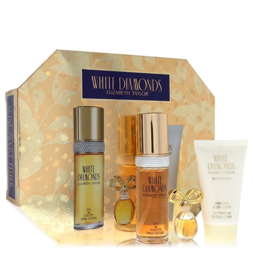 Fragrance Gift Set — Studio - Side View | Generated by Modelize