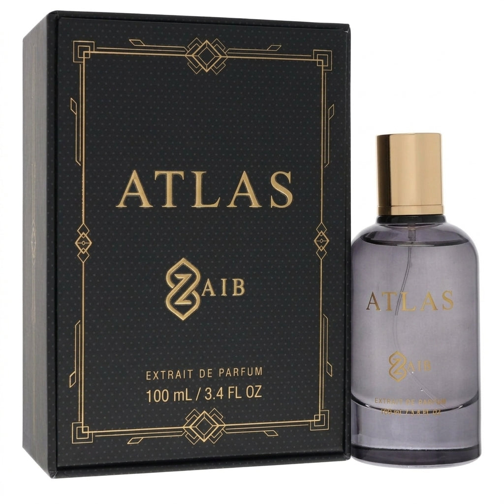 Fragrance set — Flat Lay - Front | Generated by Modelize