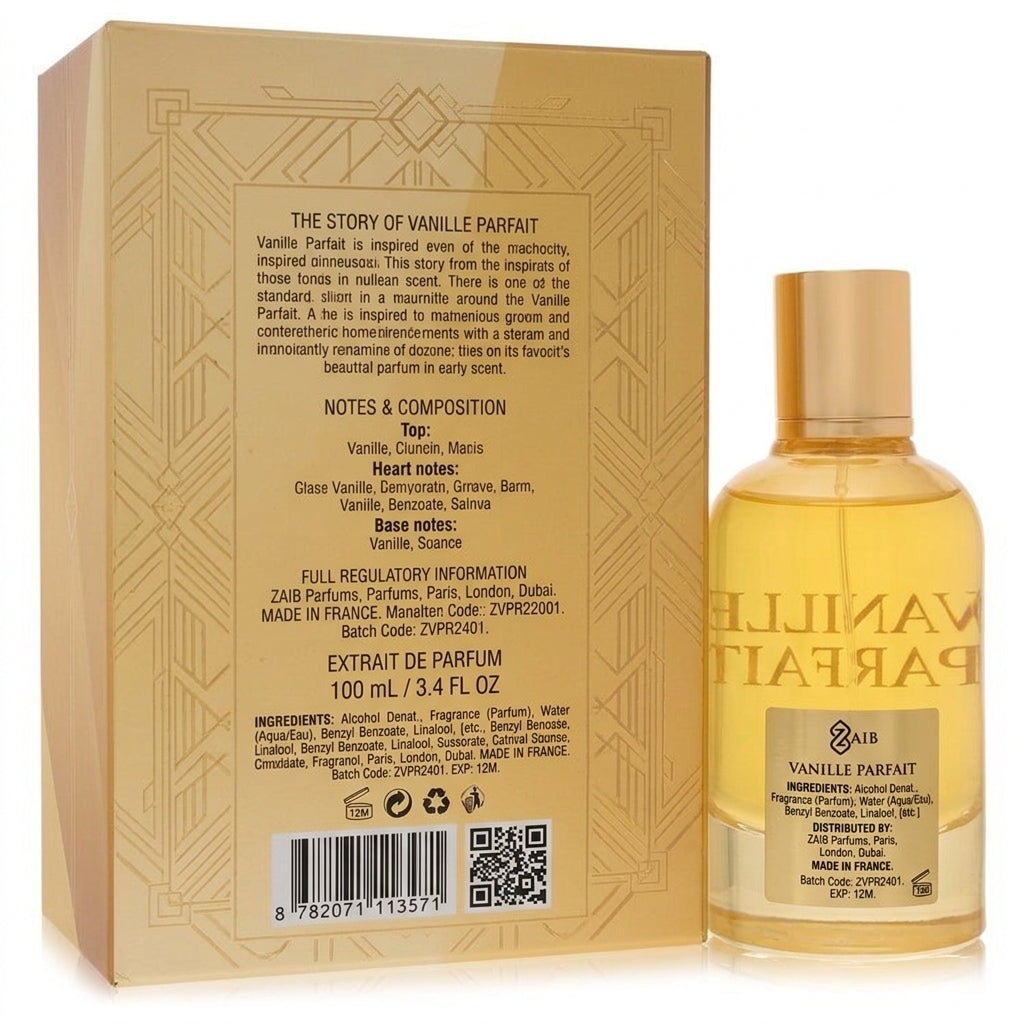 Extrait De Parfum — Studio - Back View | Generated by Modelize