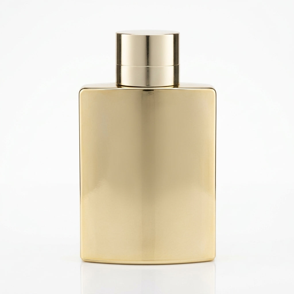 Fragrance bottle — Studio - Back View | Generated by Modelize