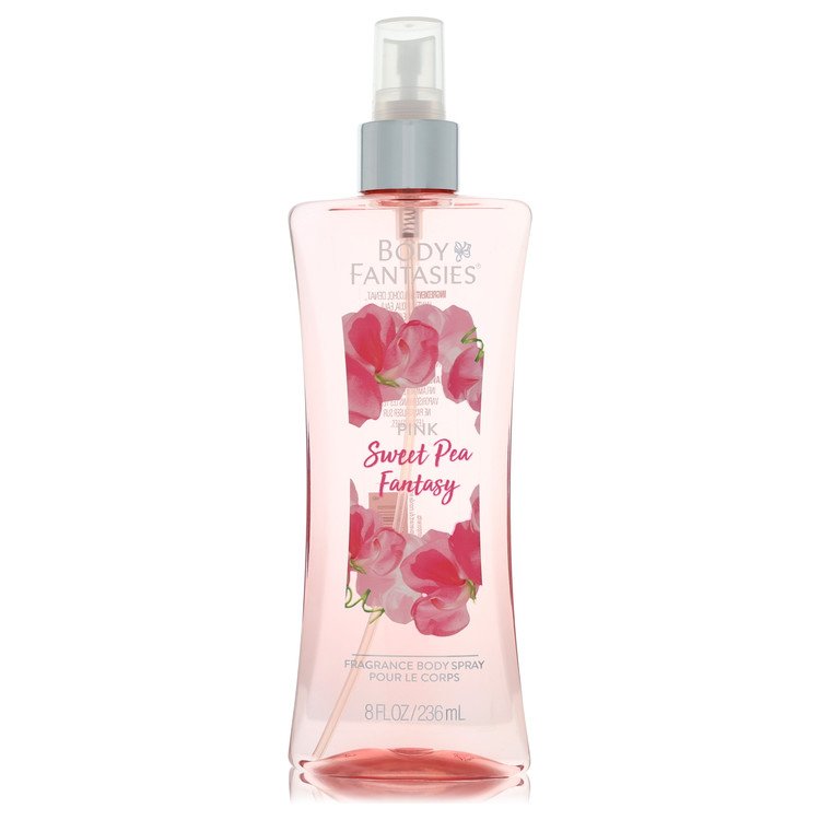 Body Fantasies Signature Pink Sweet Pea Fantasy by Parfums De Coeur - Body Spray 8 oz