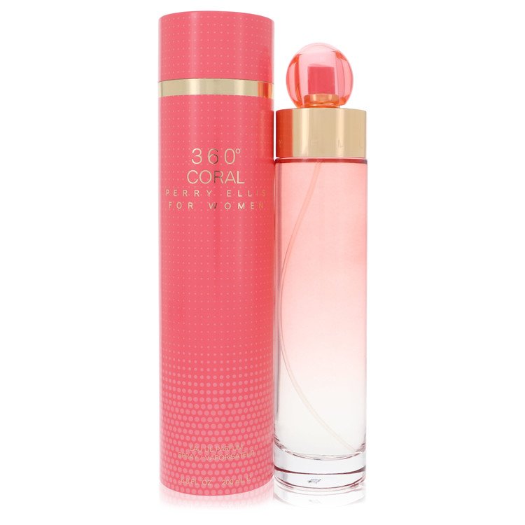 Perry Ellis 360 Coral by Perry Ellis - Eau De Parfum Spray 6.7 oz